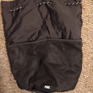 PINK drawstring backpack
